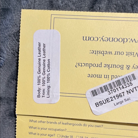 Dooney & Bourke Dark Blue Suede purse Large Hobo Bag, Camden like new - Picture 14 of 16